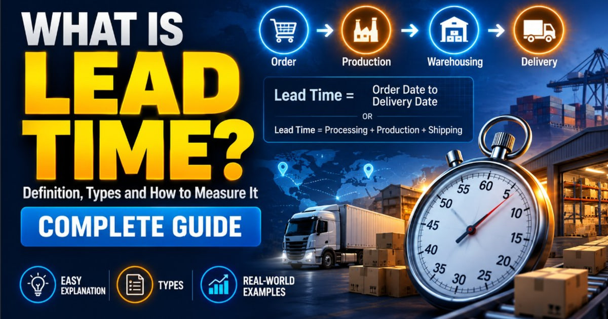 What Is Lead Time? Definition, Types, How to Measure